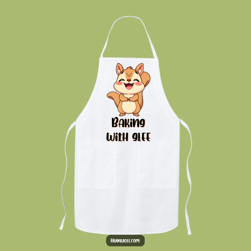 Funny Squirrel Apron: Cook with a Grinning, Joyful Hug