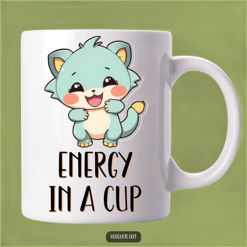 Funny Creature Embrace Mug: Celebrate Playful Energy with Every Sip