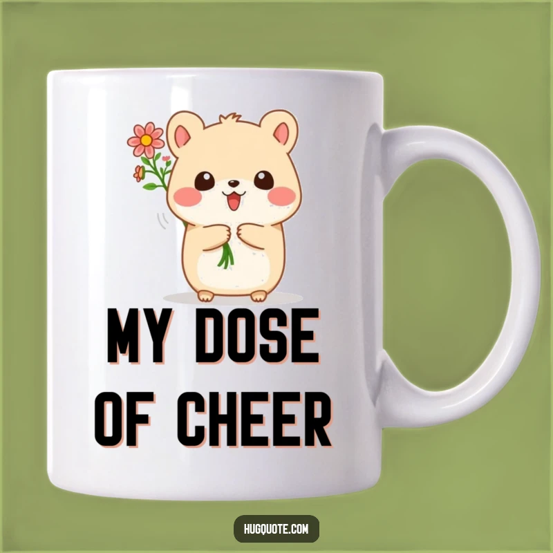 Funny Small Animal Flower Bouquet Mug: A Joyful Gift for Animal Lovers