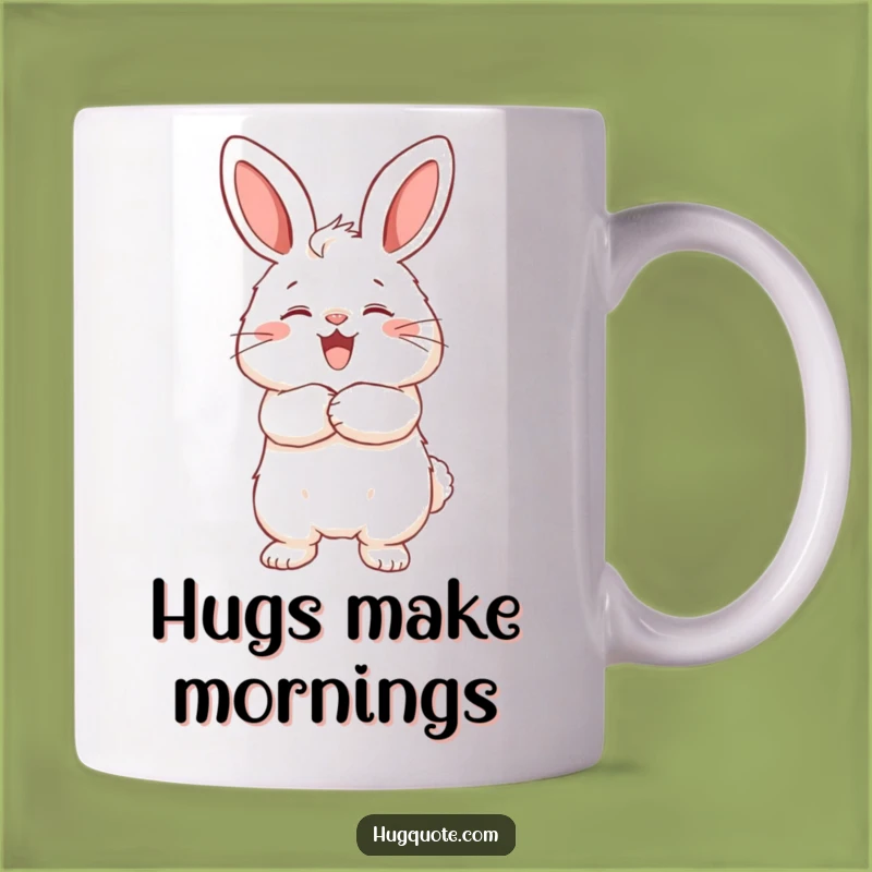Funny Bunny Hug Mug: A Heartwarming and Joyful Gift