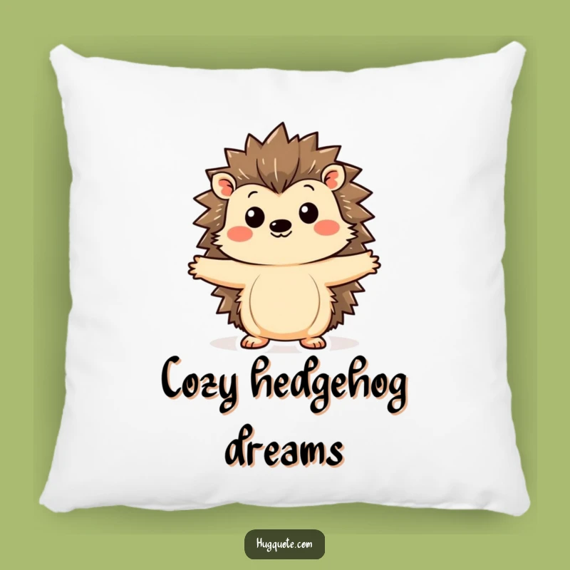 Funny Kawaii Hedgehog Hug Pillow - Cozy Curious Companion Gift