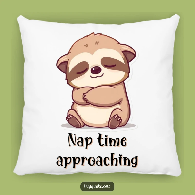 Soft Funny Sloth Embrace Pillow: Comfy Cartoon Comfort Gift