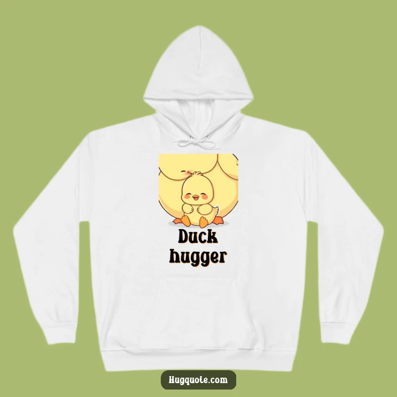Cozy Funny Duckling Hug Hoodie: Snuggle Up with Sweetness, Perfect Comfort Gift