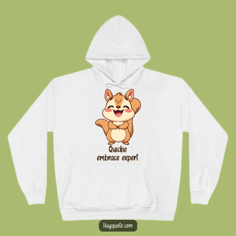 Funny Squirrel Hoodie: Cozy Up with a Joyful Embrace