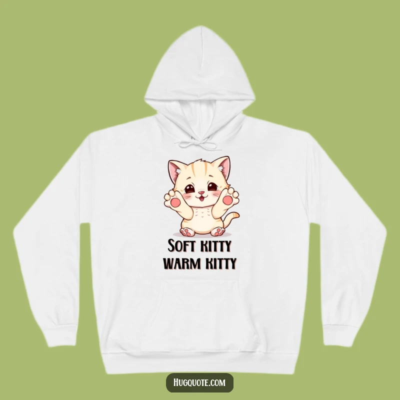 Funny Kitten Hug Hoodie: Cozy Up with Playful Cuteness!