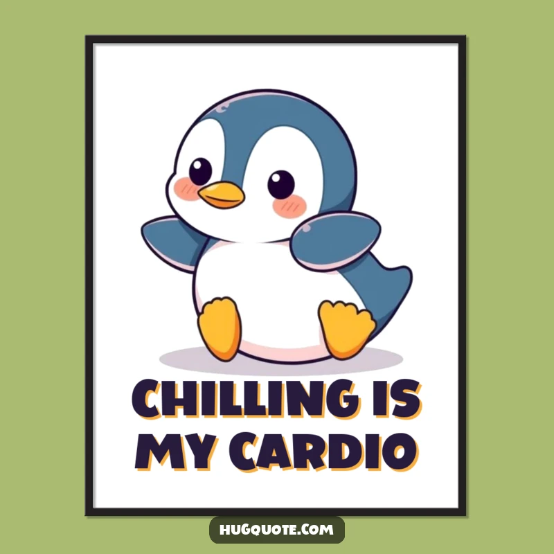 Funny Free Printable Penguin Art: Playful Downloadable Wall Decor