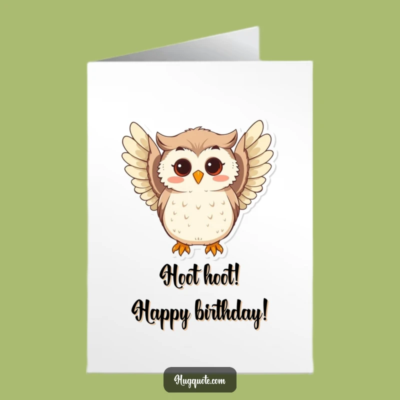 Free Printable Owl Birthday Card: Wise Funny Downloadable Gift!