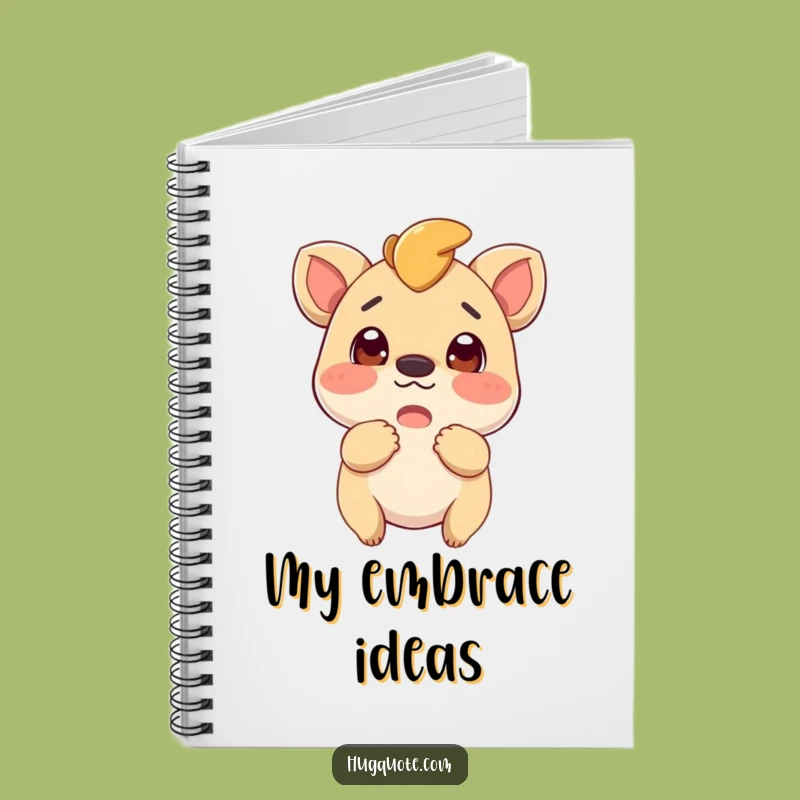 Funny Creature Hug Notebook: Capture Your Thoughts Eagerly, Ready for Inspiration
