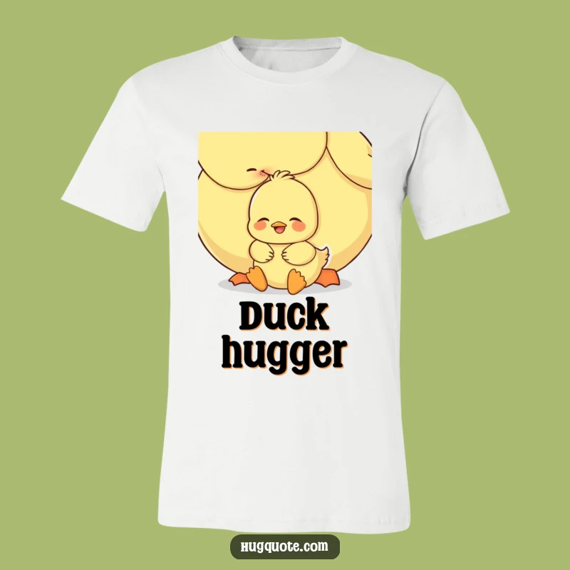 Funny Duckling Embrace Tee: Wear Your Heart with this Adorable Hugging Shirt