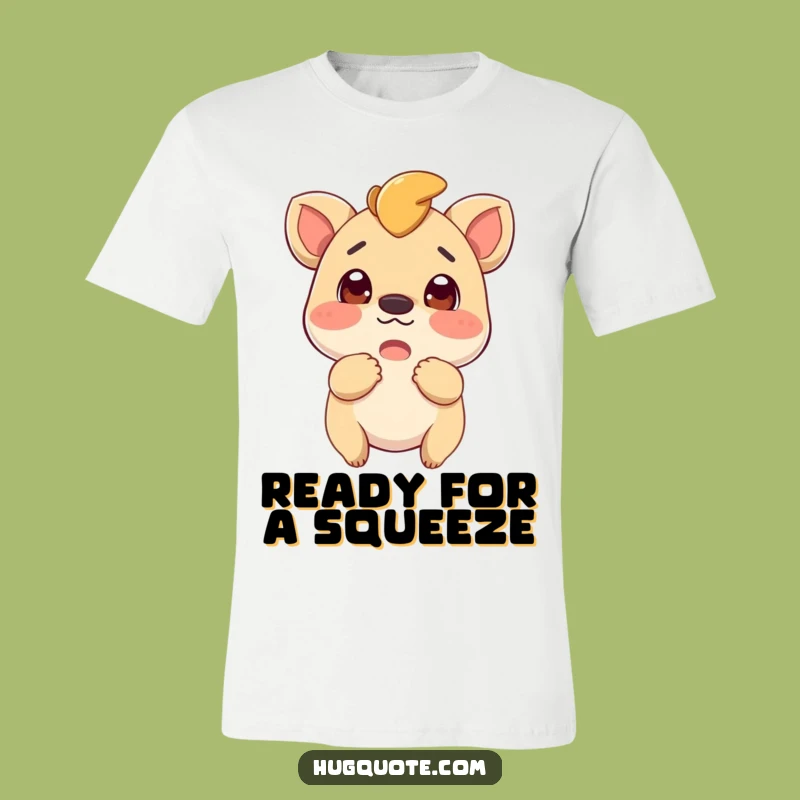 Funny Creature Hug T-Shirt: Wear Your Excitement for Awesome Hugs