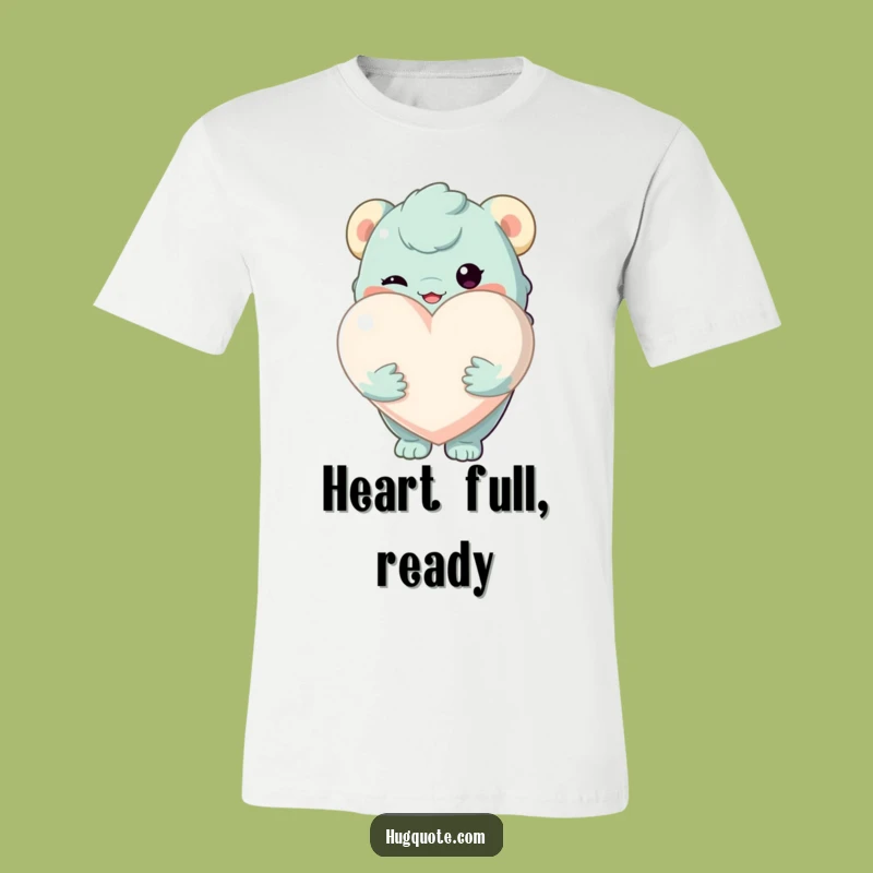 Funny Creature Heart T-Shirt: Wear Your Heart on Your Sleeve (Literally!)