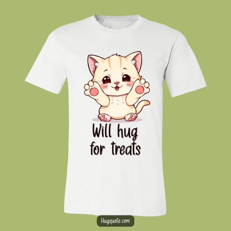 Funny Kitten Paws T-Shirt: Wear the Joy of a Playful Embrace!