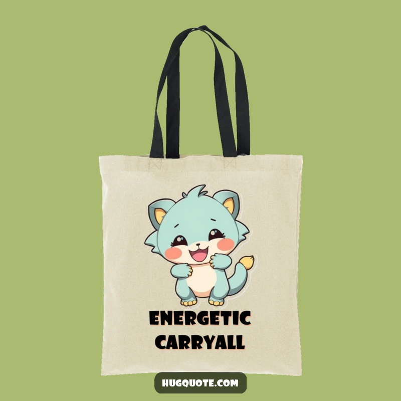 Funny Creature Embrace Tote Bag: Carry Your Essentials with Playful Power